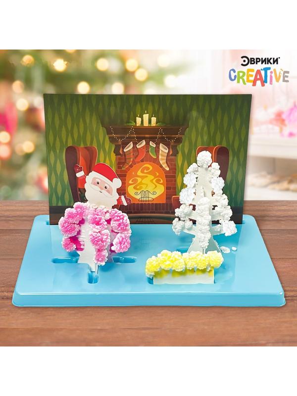 Набор для опытов «Чудесные кристаллы», Дед Мороз