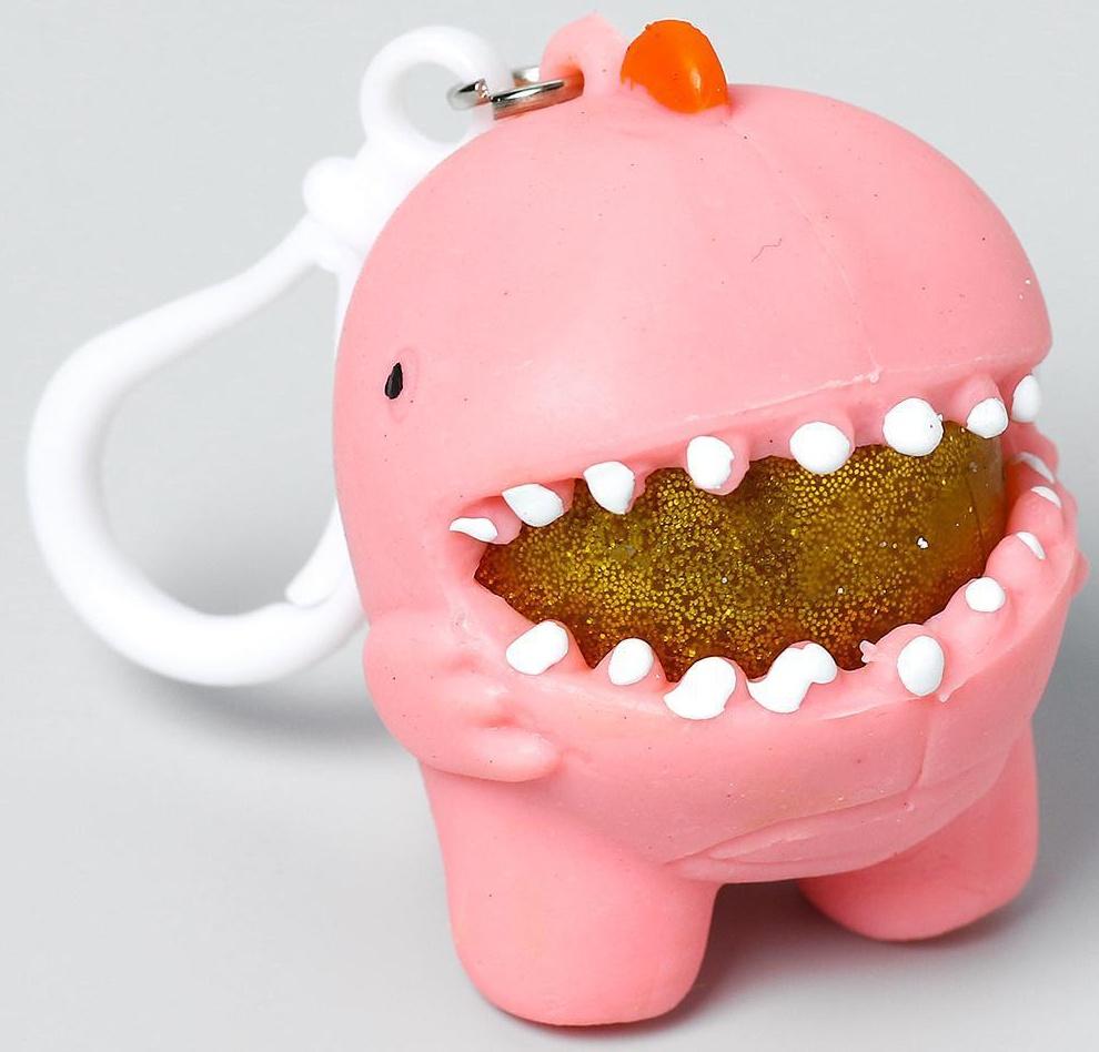 Мялка «Зубастик», на брелоке, цвета МИКС