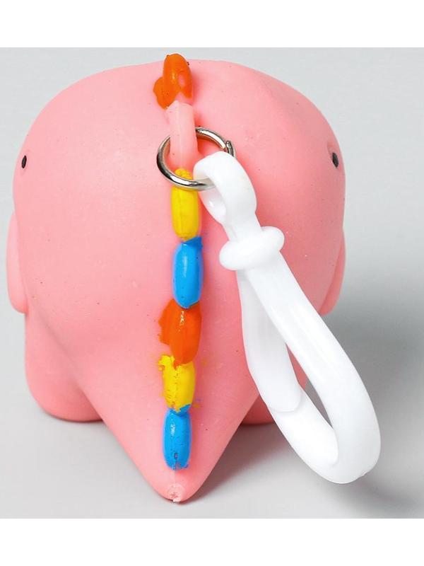Мялка «Зубастик», на брелоке, цвета МИКС