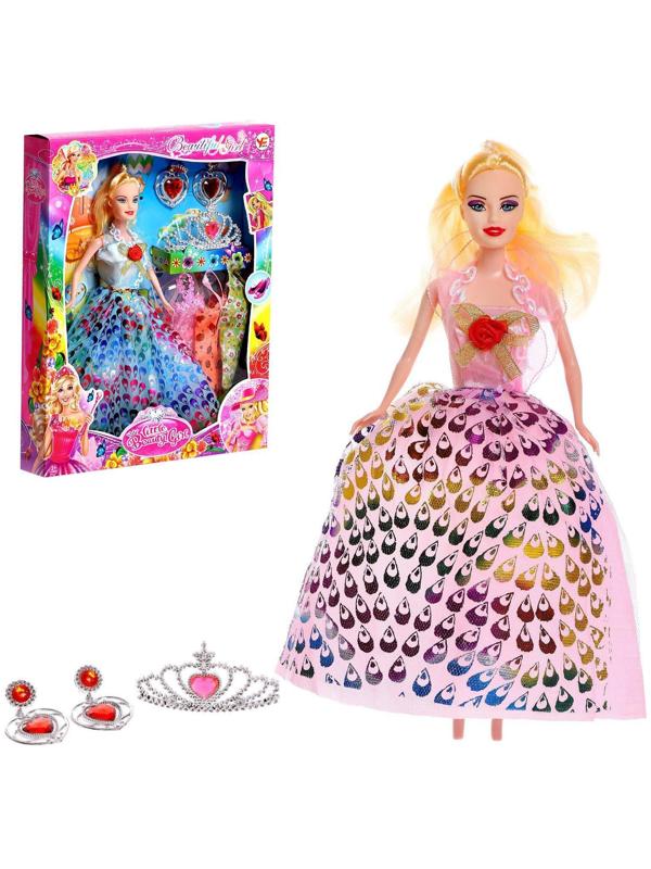 Кукла-модель «Тоня» с набором платьев, с аксессуарами, МИКС