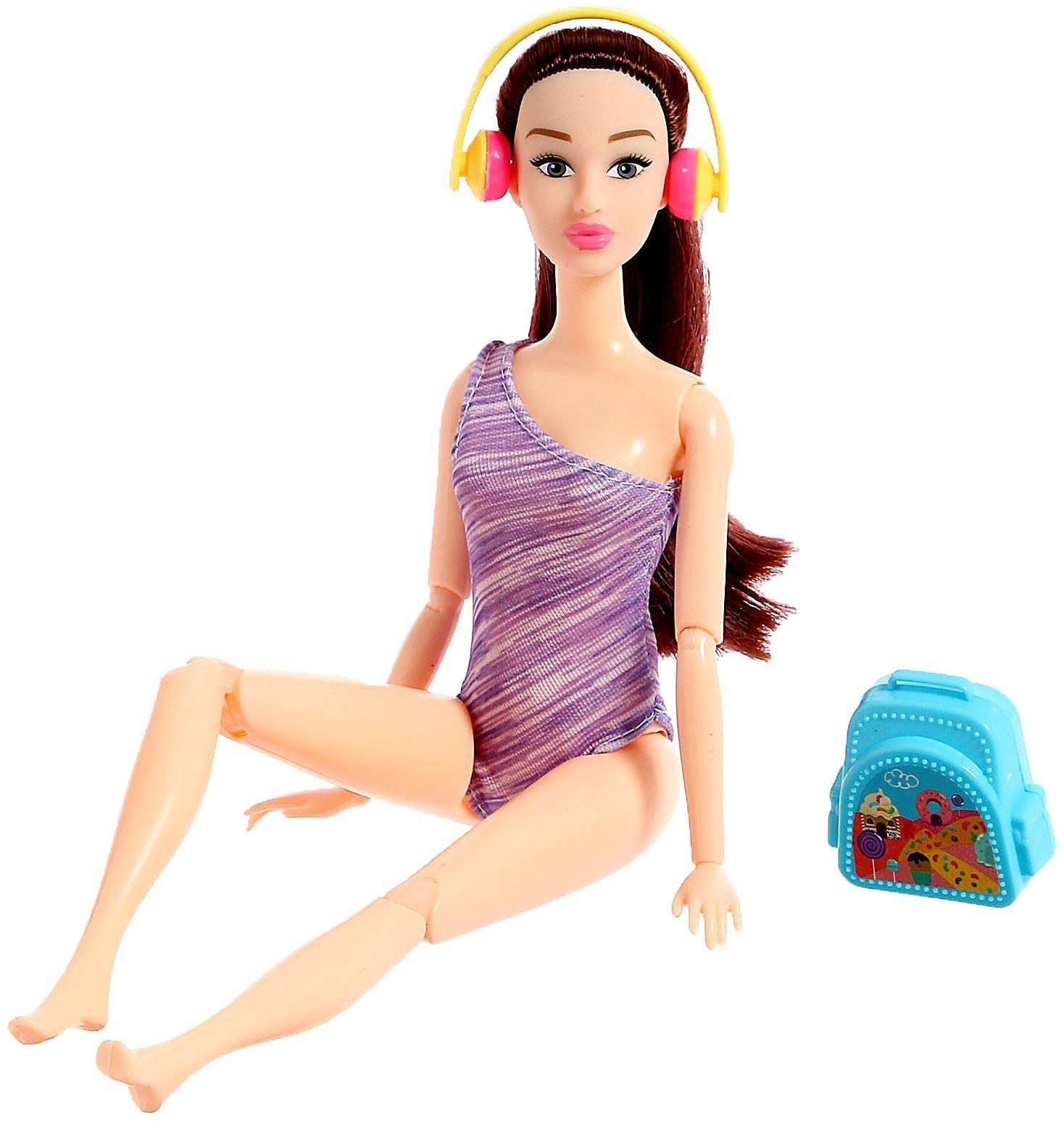 Кукла-сюрприз в тубусе, с аксессуарами