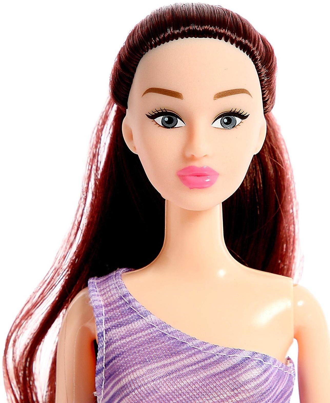 Кукла-сюрприз в тубусе, с аксессуарами