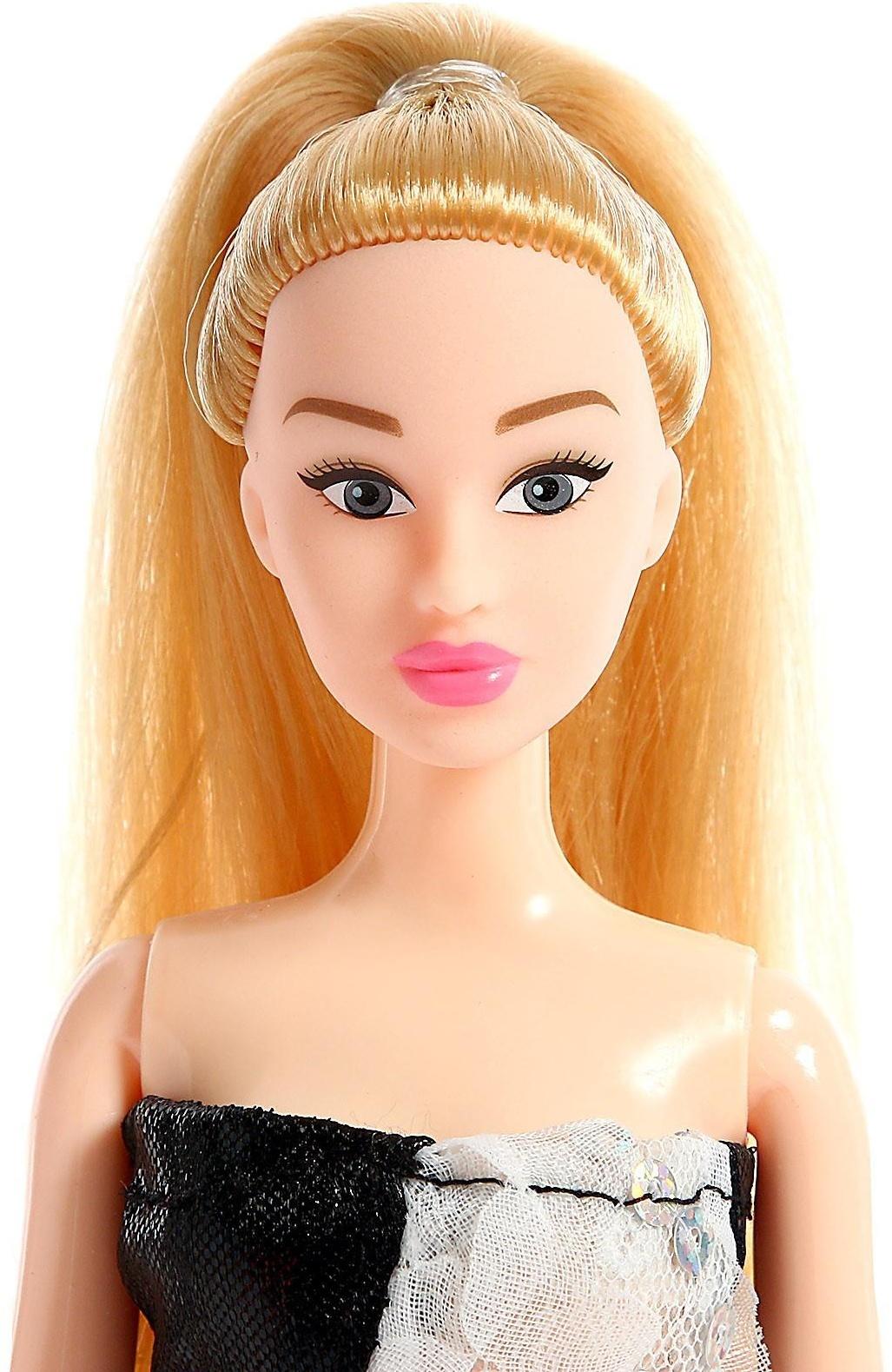 Кукла-сюрприз в тубусе, с аксессуарами