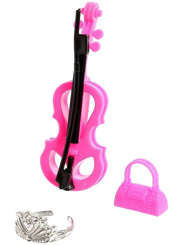 Кукла-сюрприз в тубусе, с аксессуарами