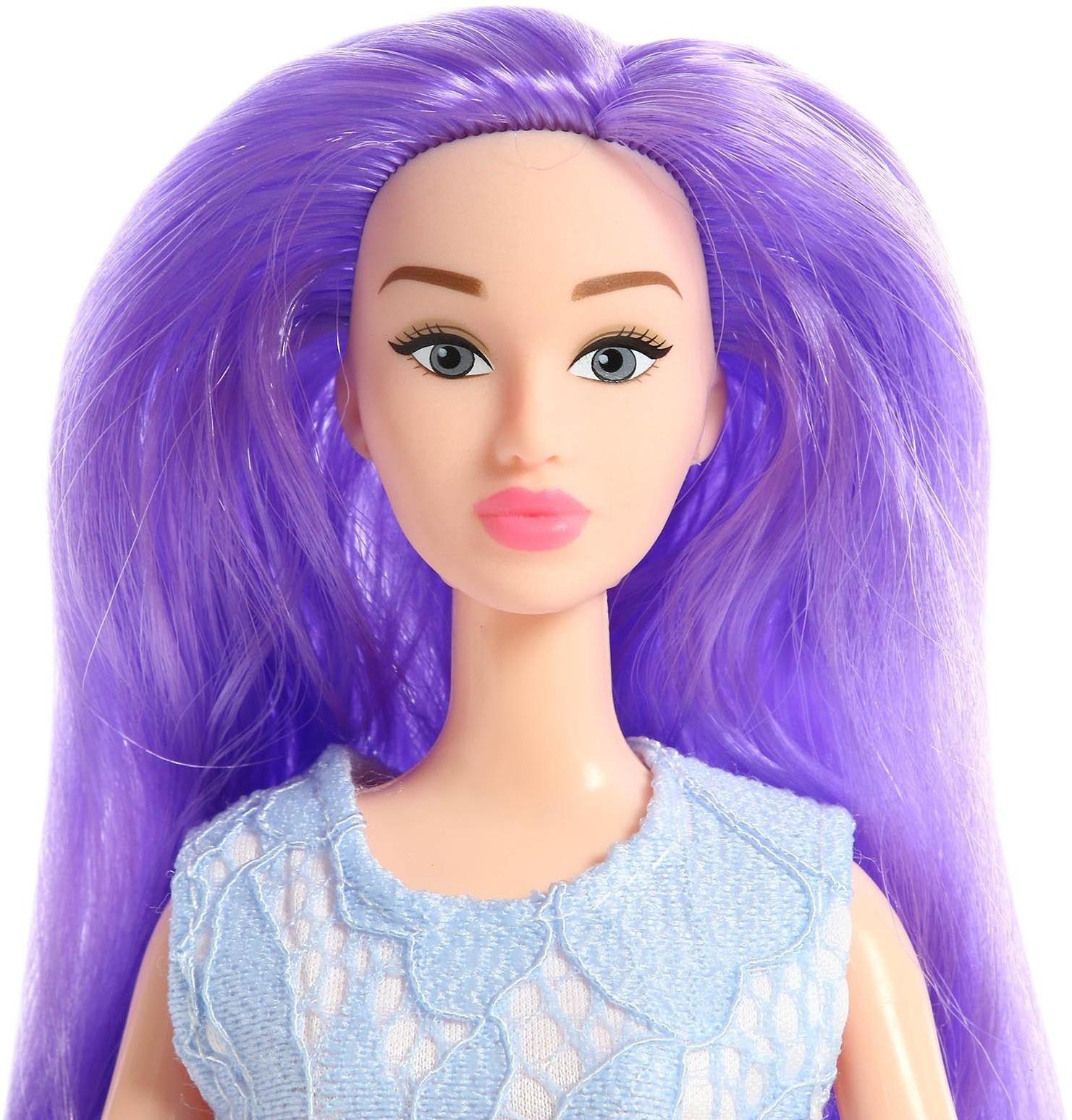 Кукла-сюрприз в тубусе, с аксессуарами