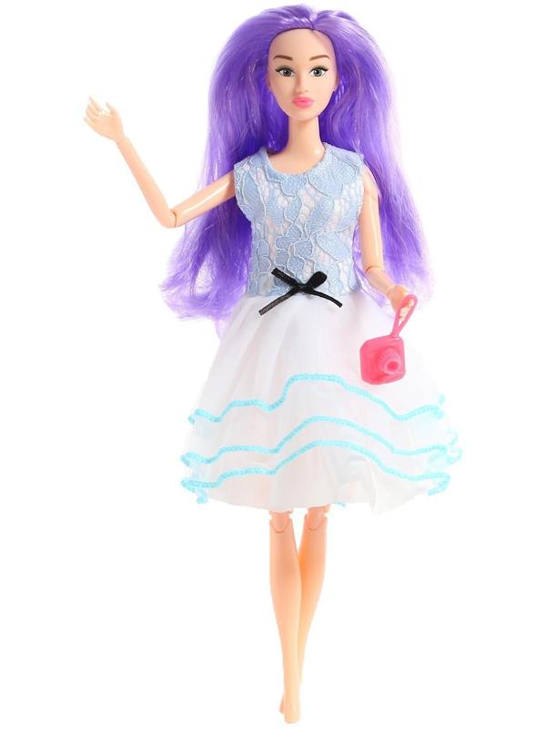 Кукла-сюрприз в тубусе, с аксессуарами