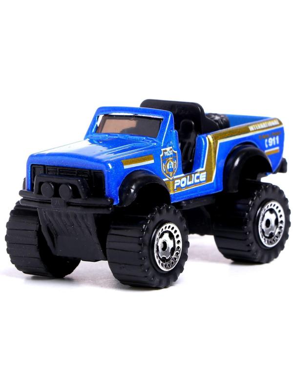 Машинка-сюрприз в банке, патруль, МИКС