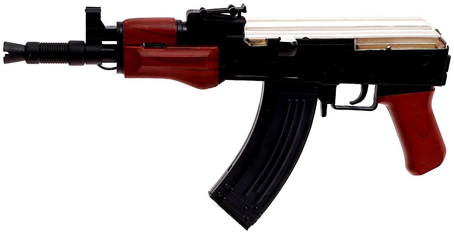 Автомат АКС-74У, стреляет пульками, 6 мм