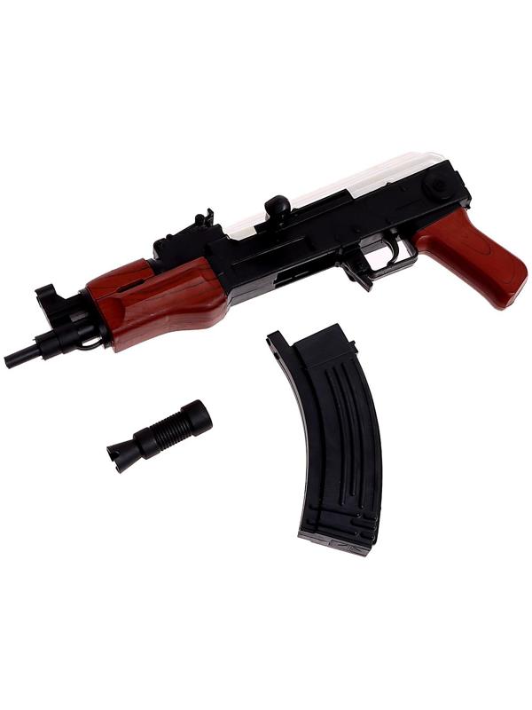 Автомат АКС-74У, стреляет пульками, 6 мм