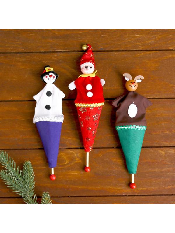 Новогодний дергунчик «Сказка» 20 × 5 × 4 см, МИКС