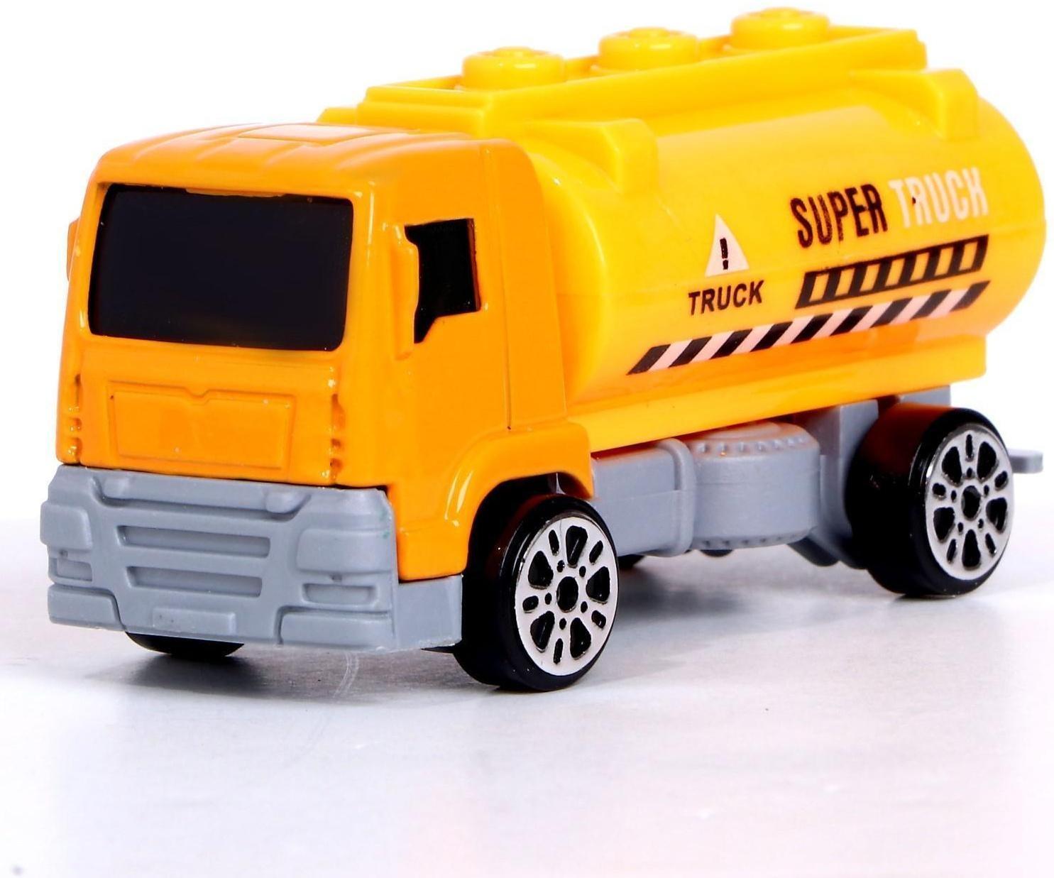 Машинка-сюрприз в яйце «Стройплощадка», МИКС