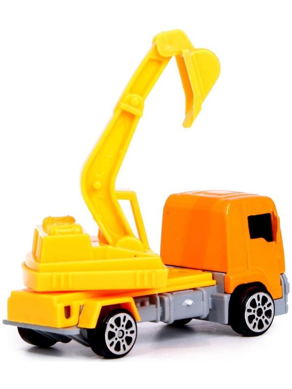 Машинка-сюрприз в яйце «Стройплощадка», МИКС