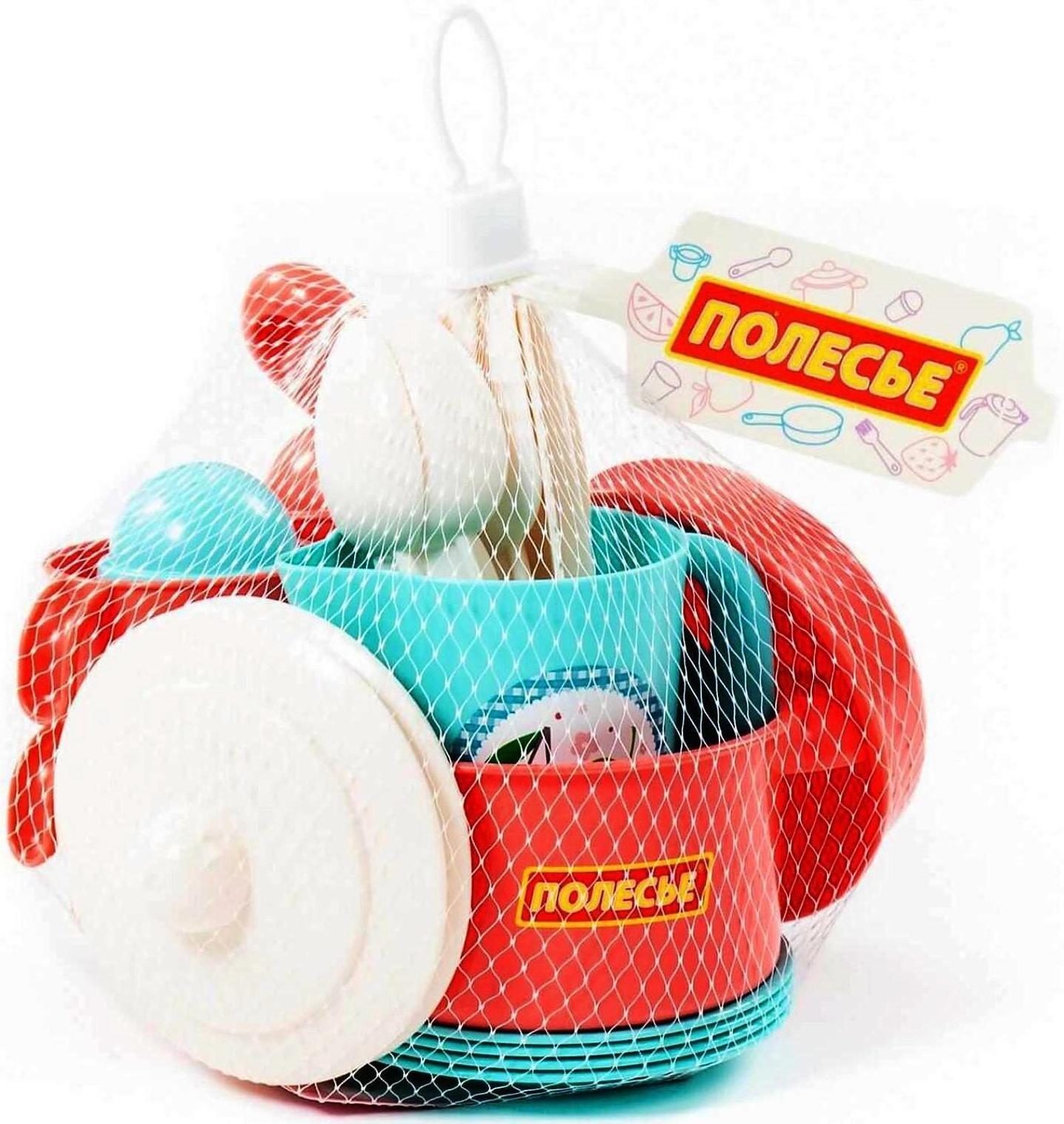 Набор детской посуды «Настенька», на 4 персоны, 28 элементов