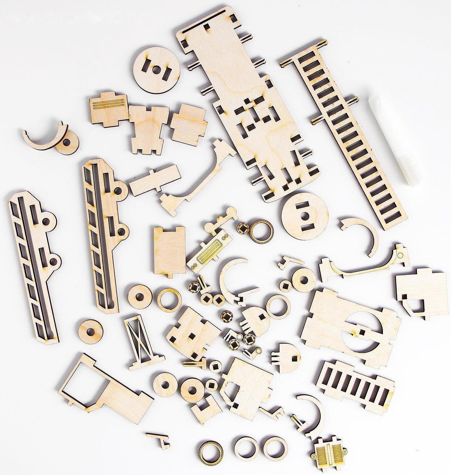 Cборная модель «Пожарная машина»