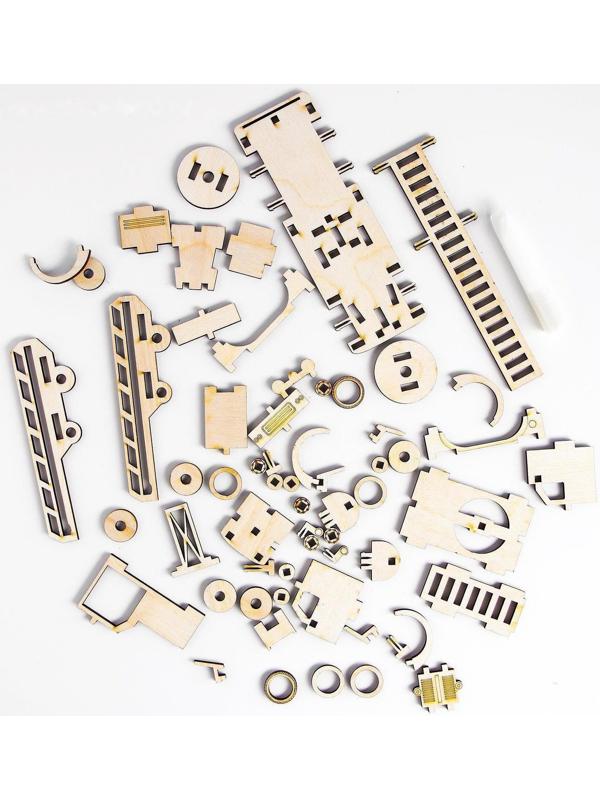 Cборная модель «Пожарная машина»