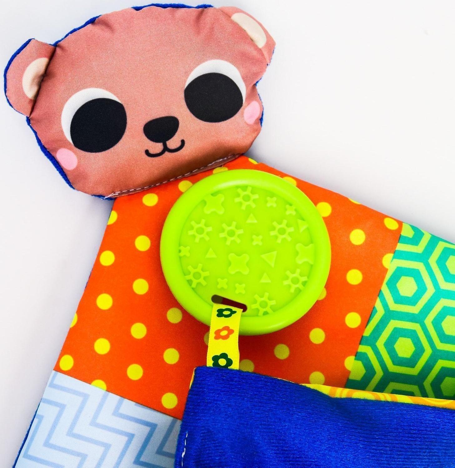 Погремушка - прорезыватель «Мишка» с шуршалкой