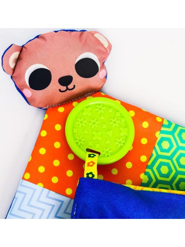 Погремушка - прорезыватель «Мишка» с шуршалкой