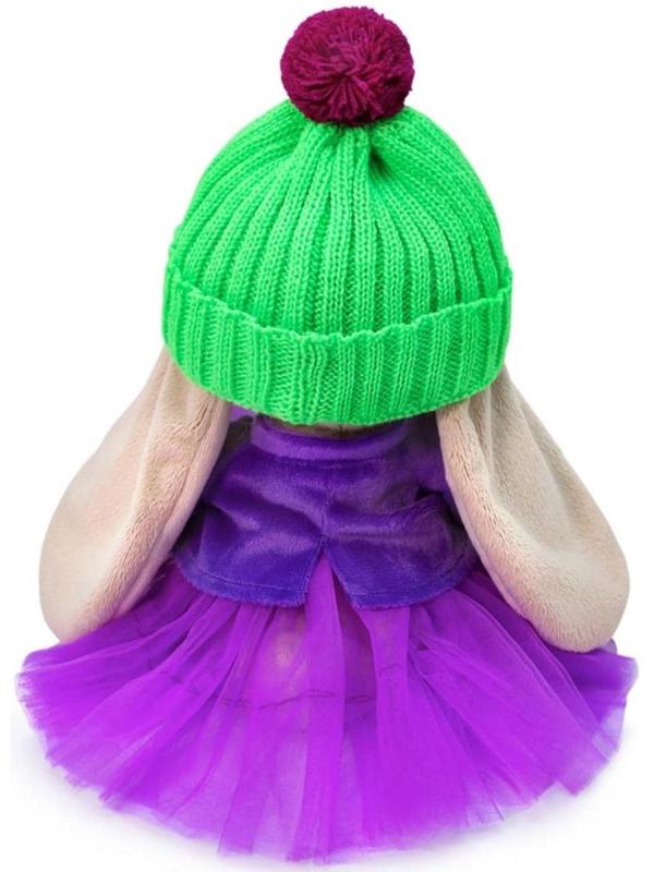 Мягкая игрушка «Зайка Ми Пурпурный александрит», 18 см