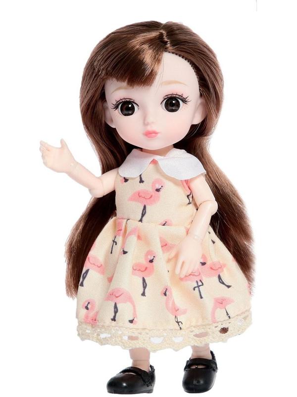 Кукла шарнирная «Эльза» в платье, МИКС