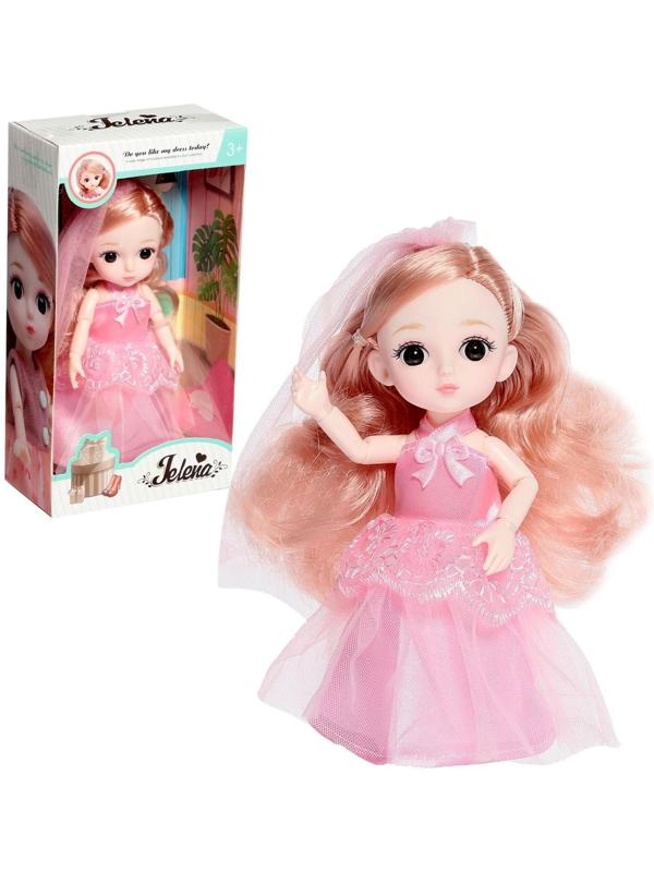 Кукла шарнирная «Эльза» в платье, МИКС