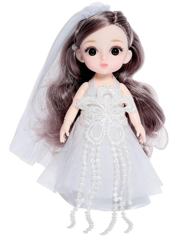 Кукла шарнирная «Эльза» в платье, МИКС