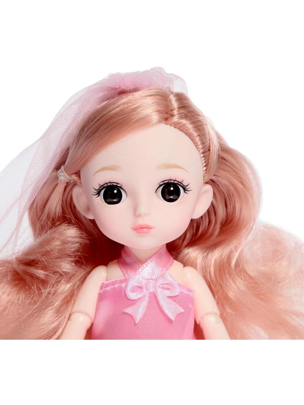 Кукла шарнирная «Эльза» в платье, МИКС