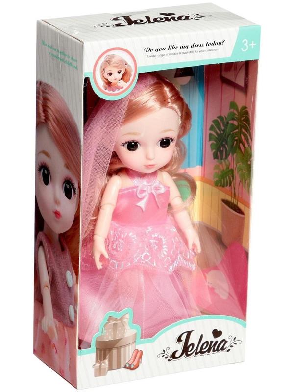 Кукла шарнирная «Эльза» в платье, МИКС