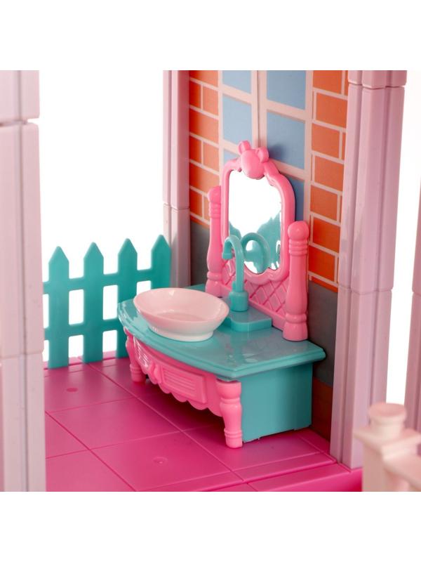 Дом для кукол «Лейнхаус» с куклами, с аксессуарами, 556-3