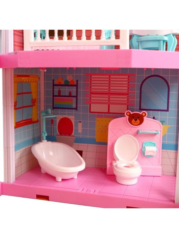 Дом для кукол «Лейнхаус» с куклами, с аксессуарами, 556-3