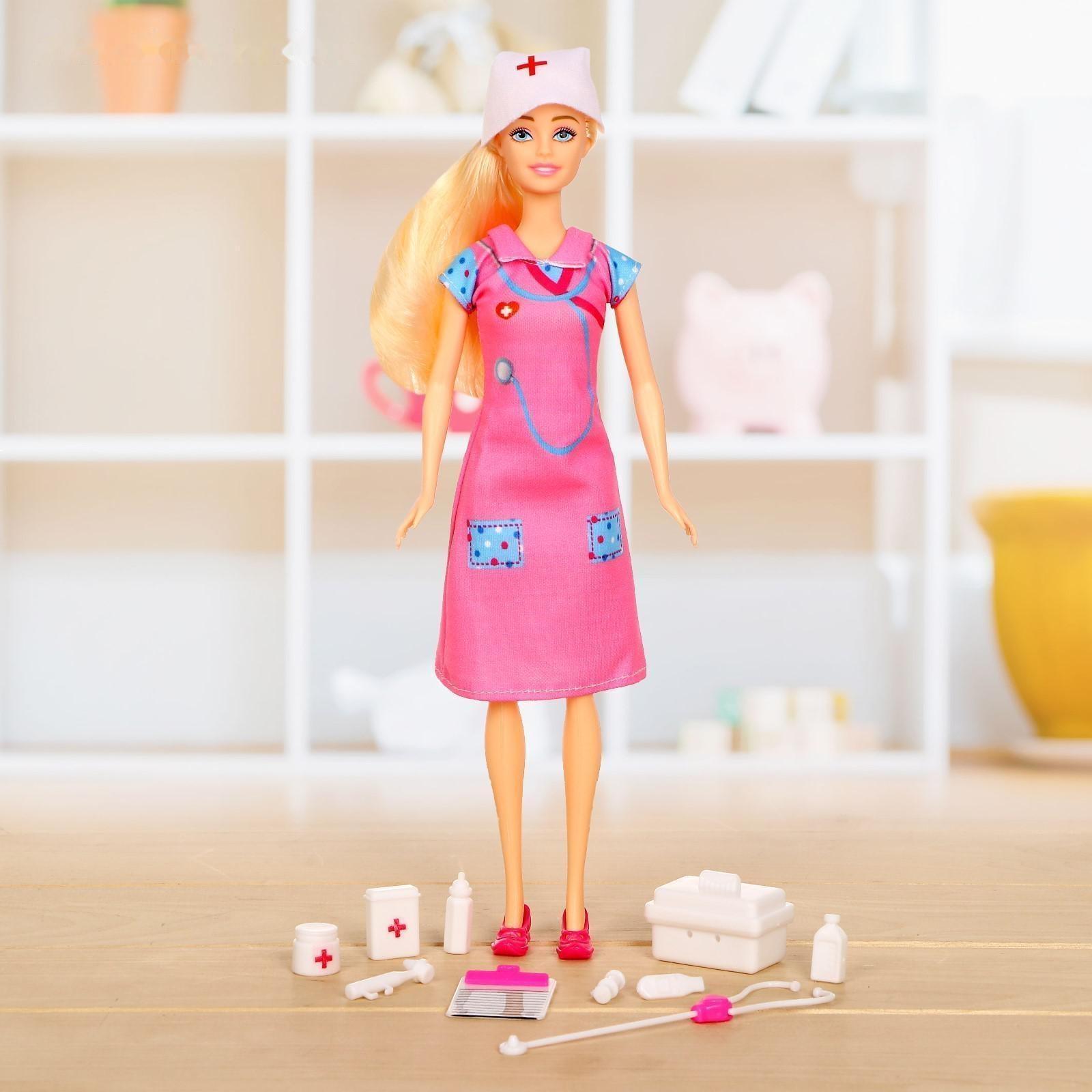 Кукла-модель «Врач» с аксессуарами, МИКС