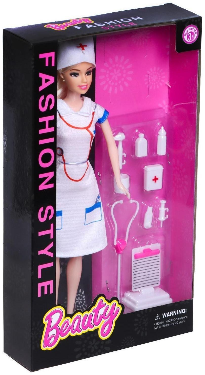 Кукла-модель «Врач» с аксессуарами, МИКС