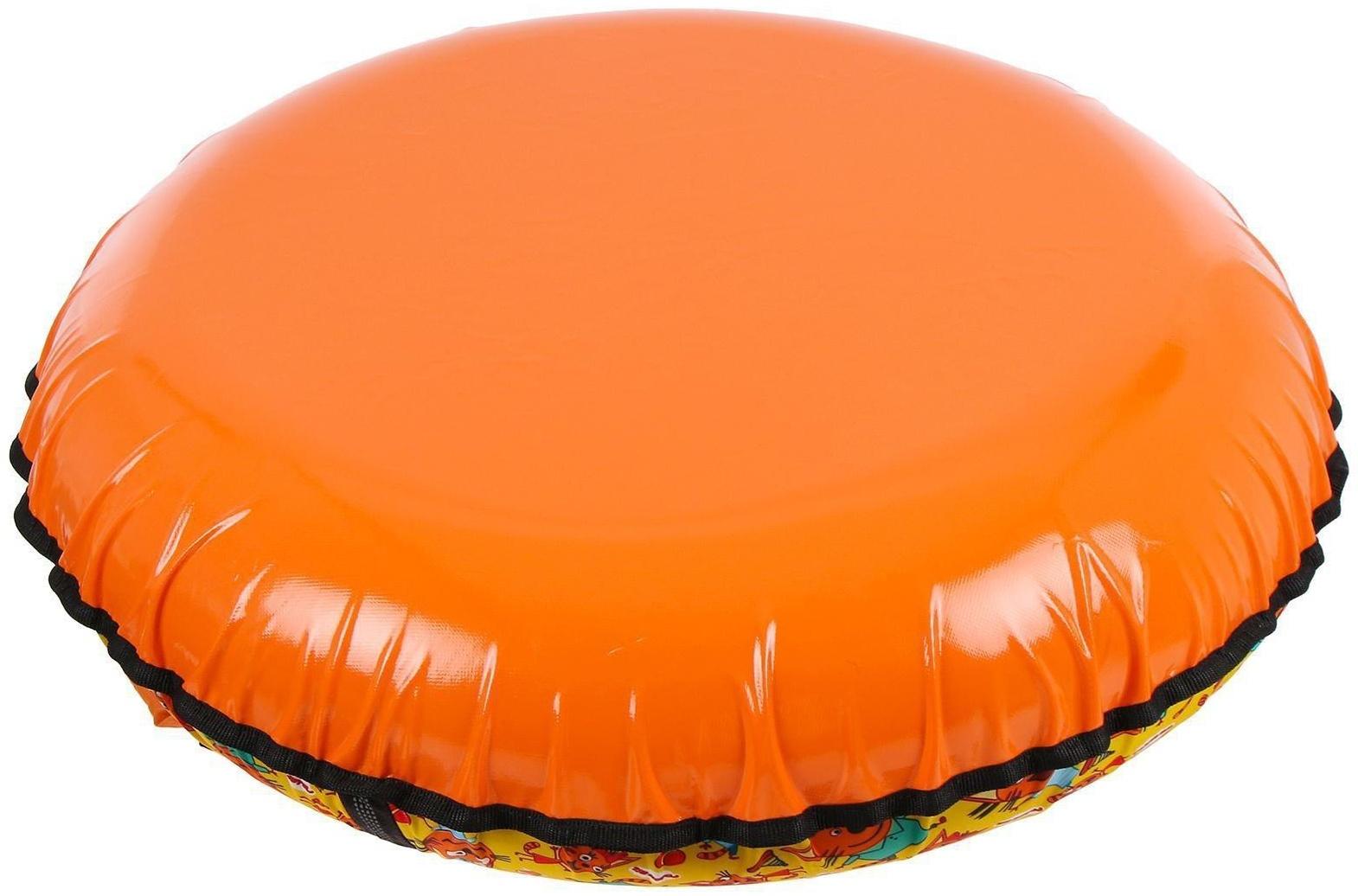 Тюбинг-ватрушка «Три кота», ТБ2-70/ТК, диаметр чехла 75 см, тент/оксфорд