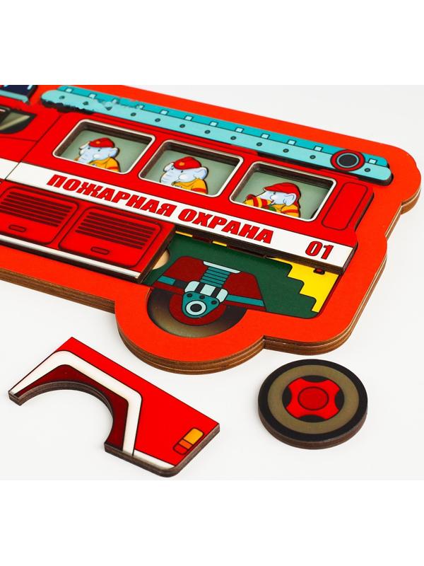 Развивающая доска «Пожарная охрана» 18 деталей