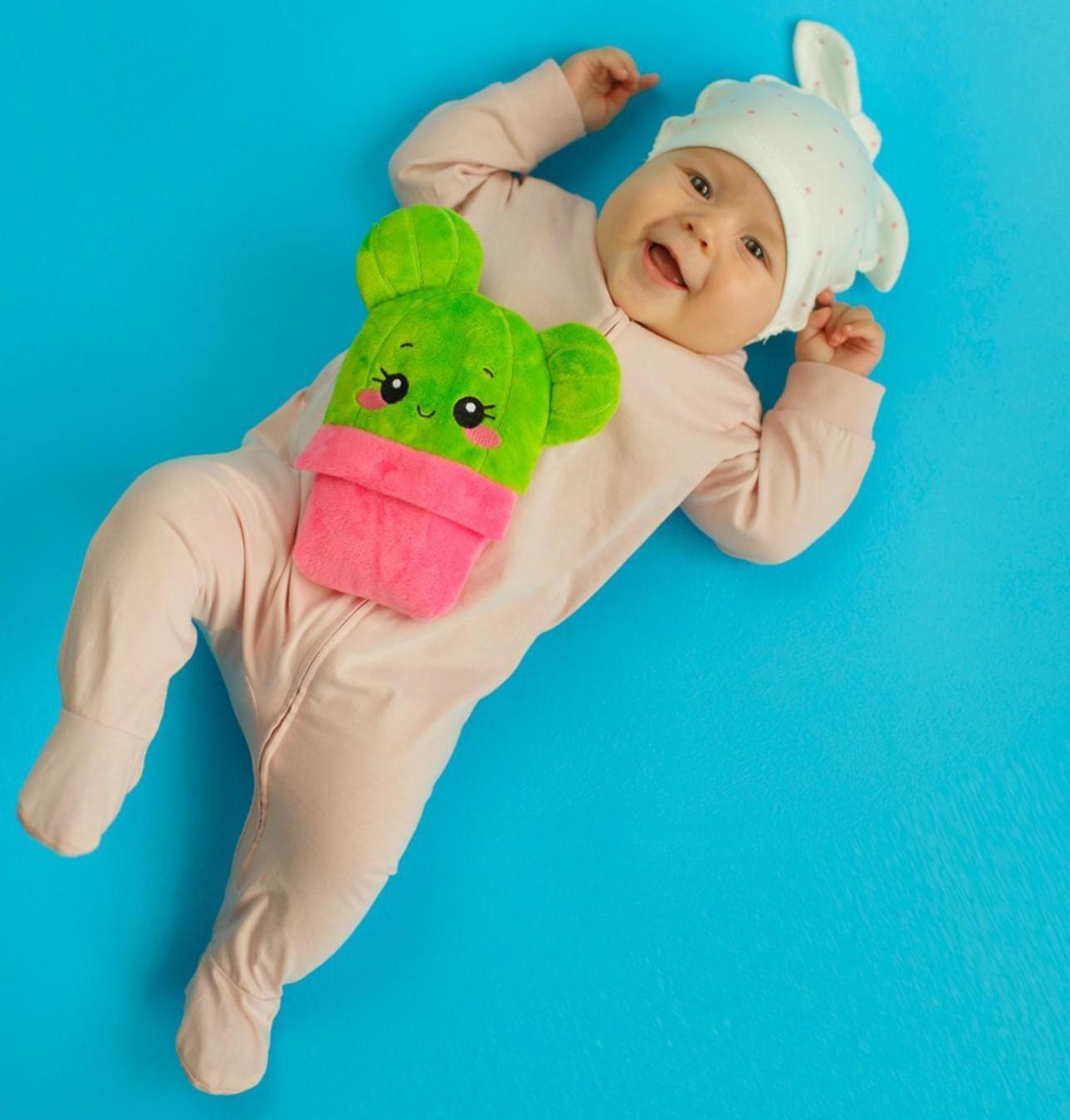 Развивающая игрушка-грелка «Кактус»