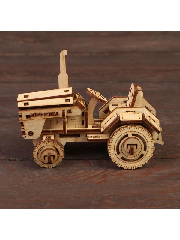 Деревянный конструктор «Мини-трактор»