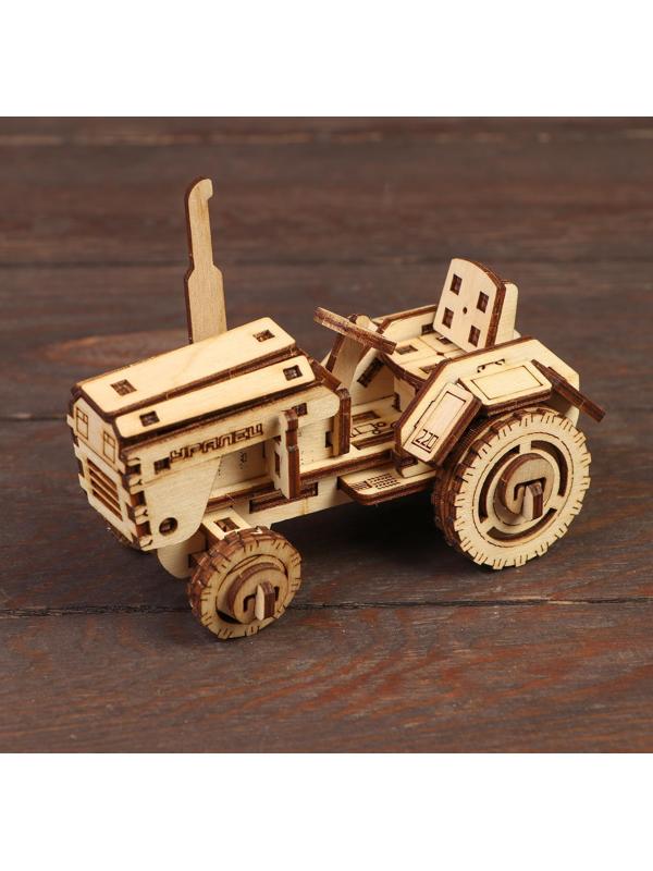 Деревянный конструктор «Мини-трактор»