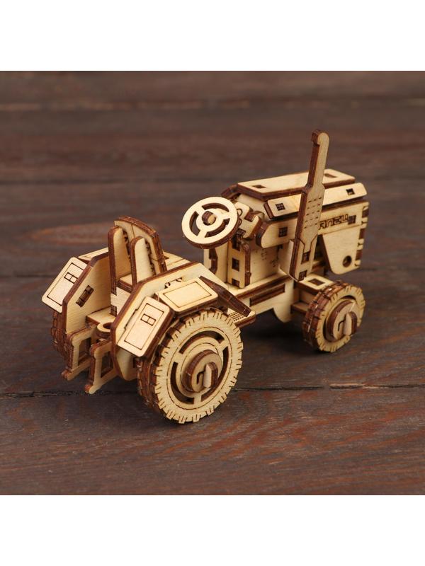 Деревянный конструктор «Мини-трактор»