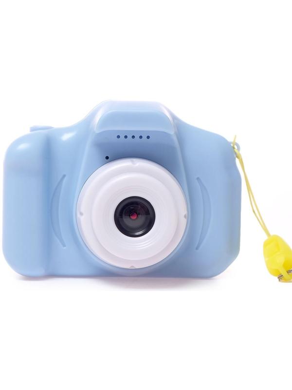 Детский фотоаппарат «Начинающий фотограф», цвет голубой