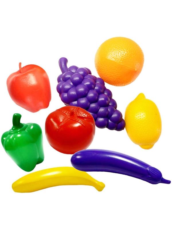 Набор «Овощи, фрукты», 8 штук