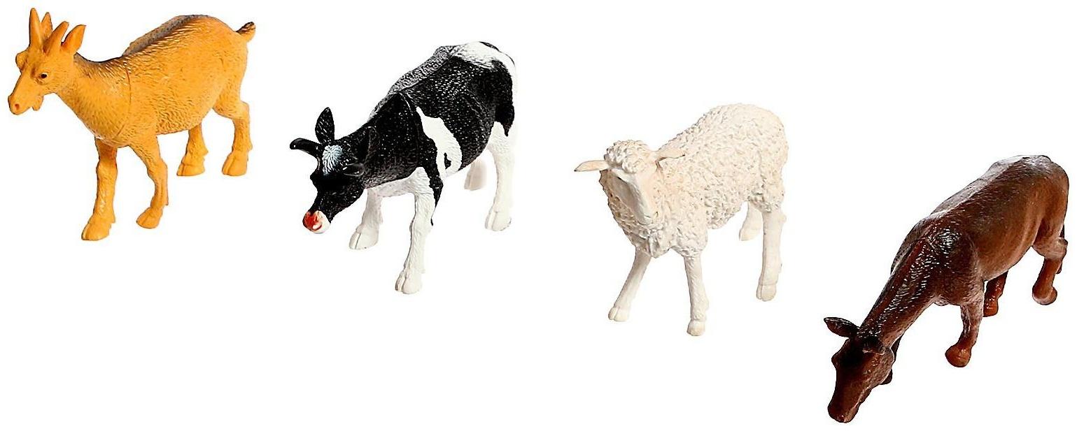 Набор животных «Фермерское хозяйство», 4 фигурки