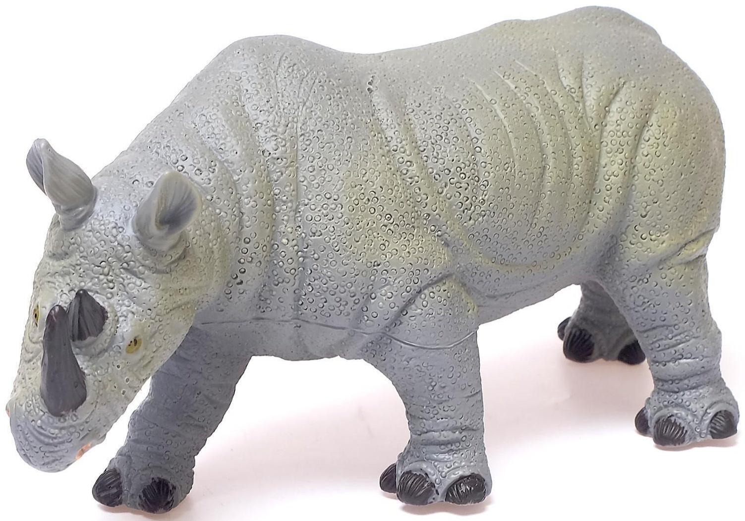 Фигурка животного «Белый носорог», длина 28 см