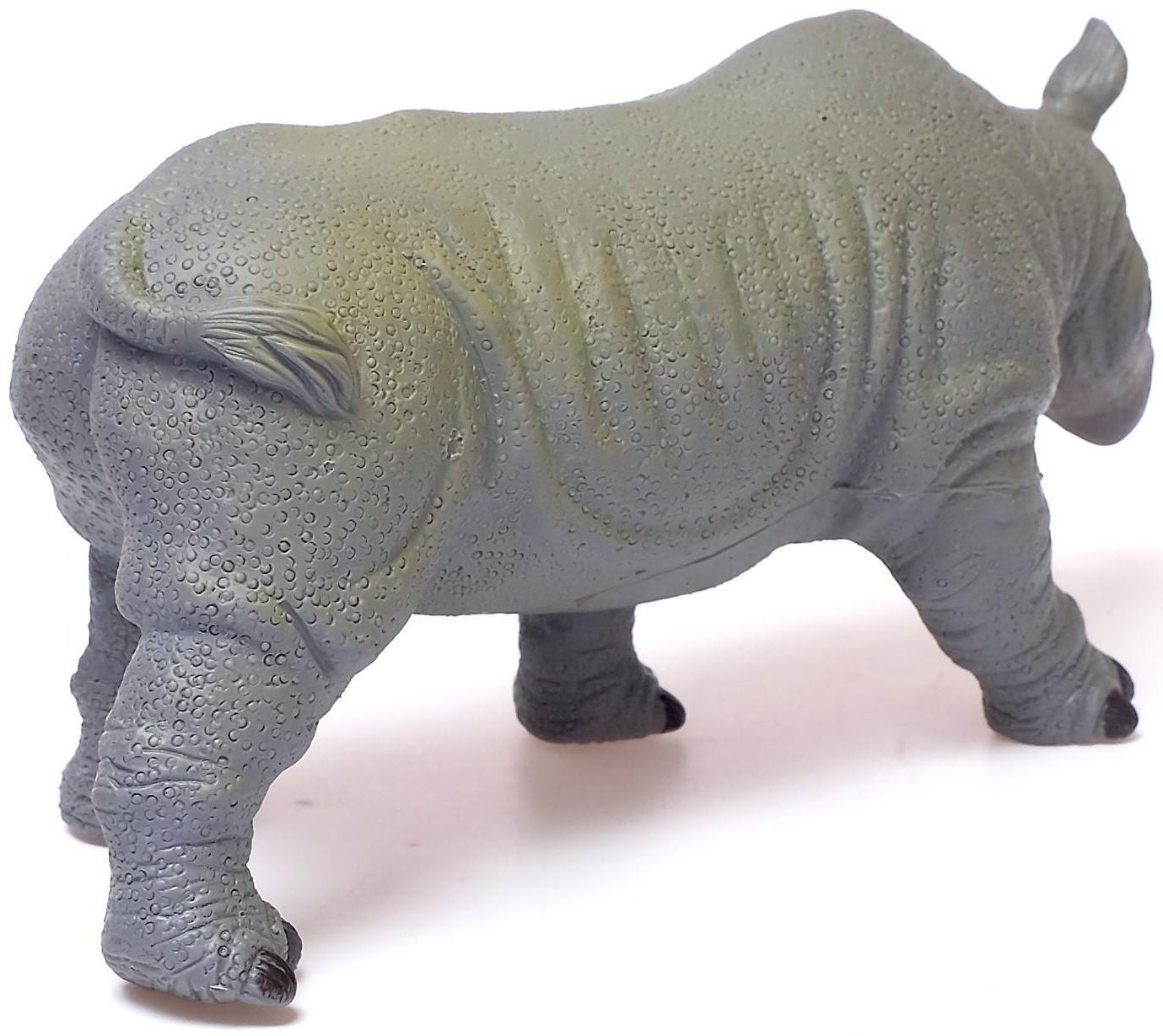 Фигурка животного «Белый носорог», длина 28 см