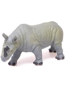 Фигурка животного «Белый носорог», длина 28 см