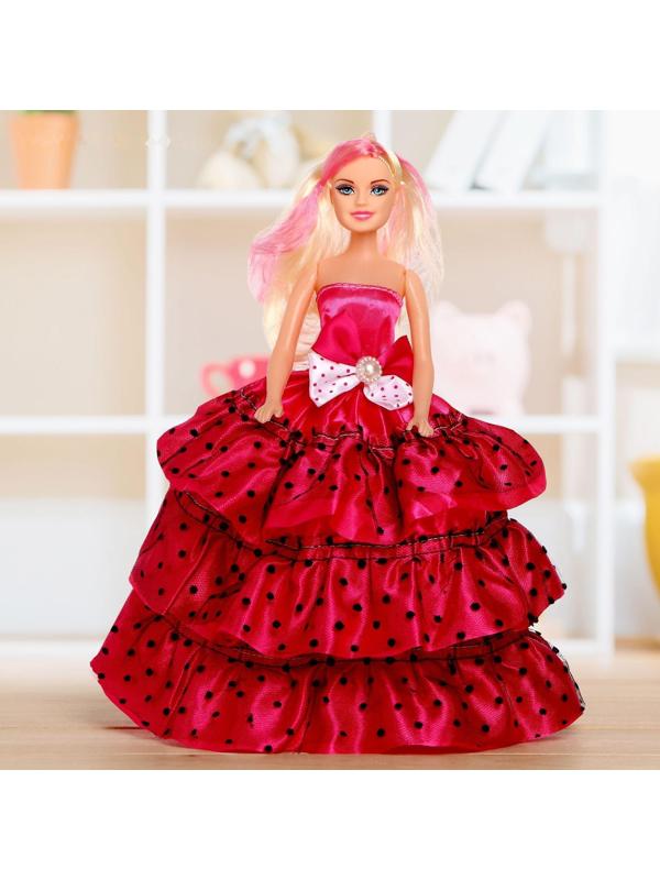 Кукла-модель «Даша» в платье, МИКС