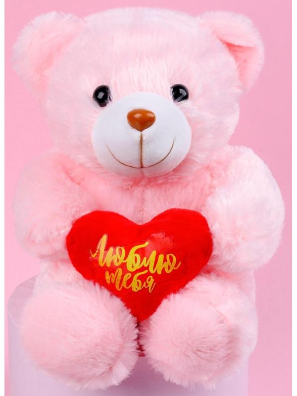 Мягкая игрушка «Люблю тебя», 25 см., МИКС