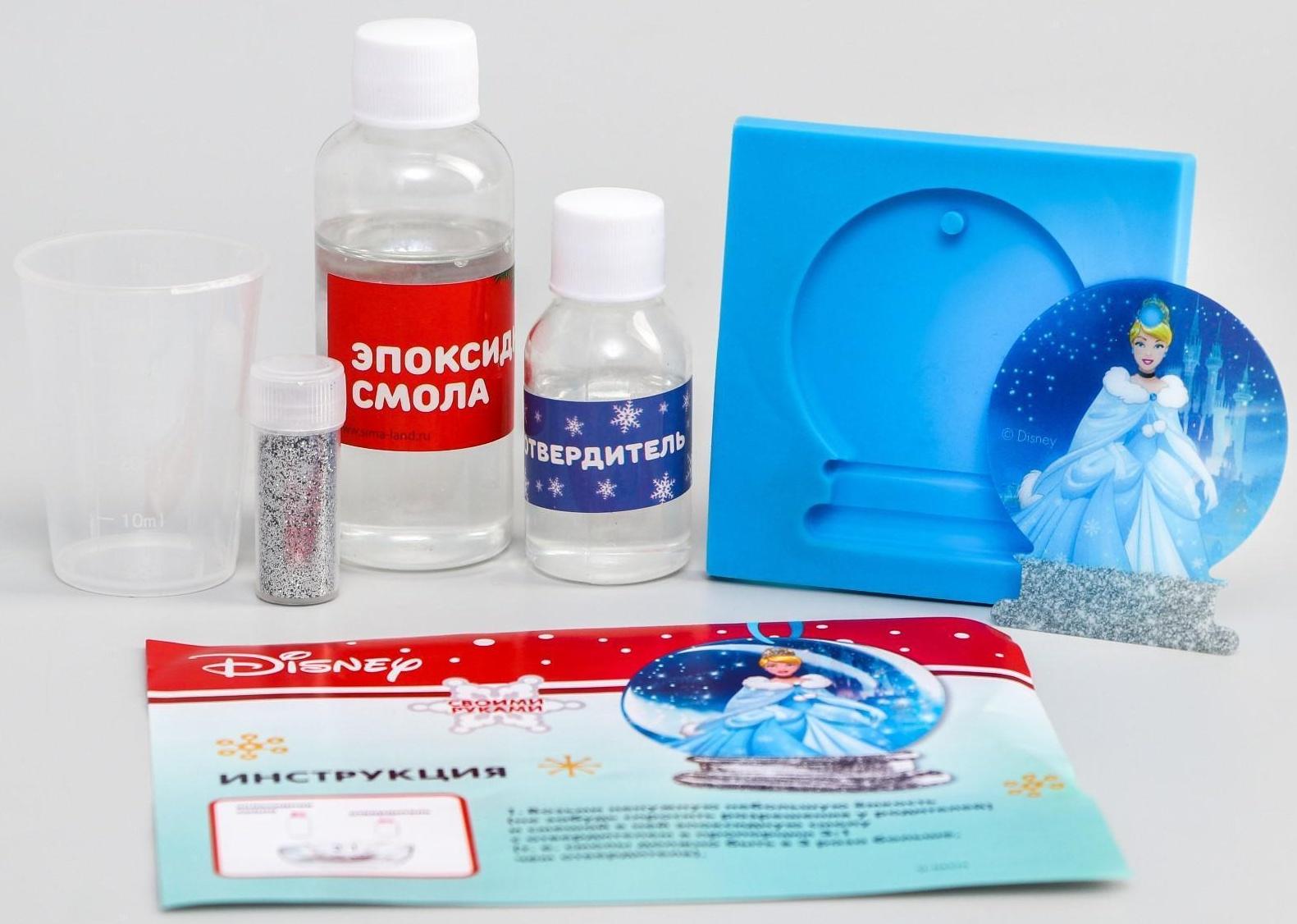 Застывающие фигурки из эпоксидной смолы 