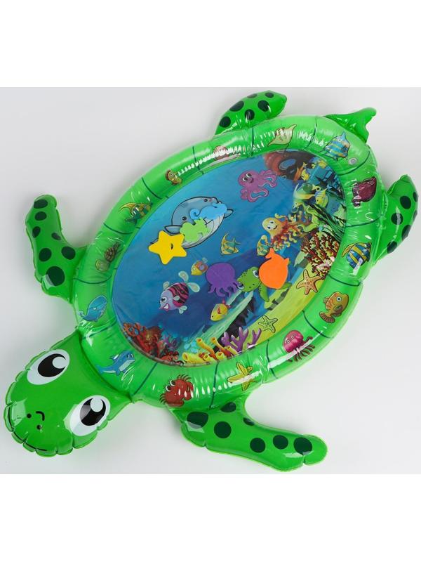 Акваковрик развивающий «Черепашка» цвета МИКС