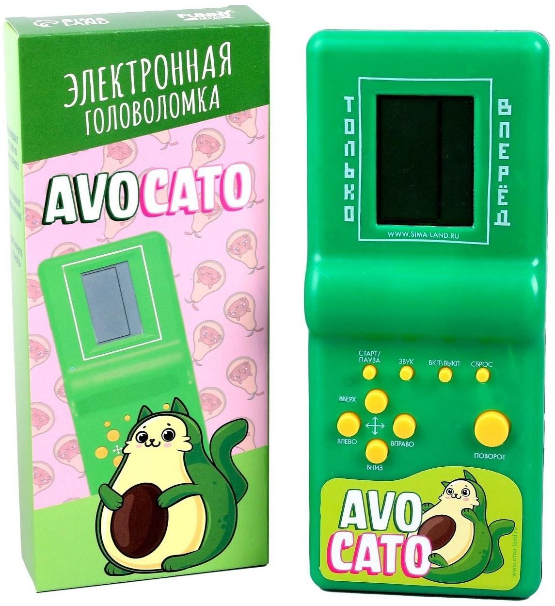 Электронная головоломка Avocato, 13 игр