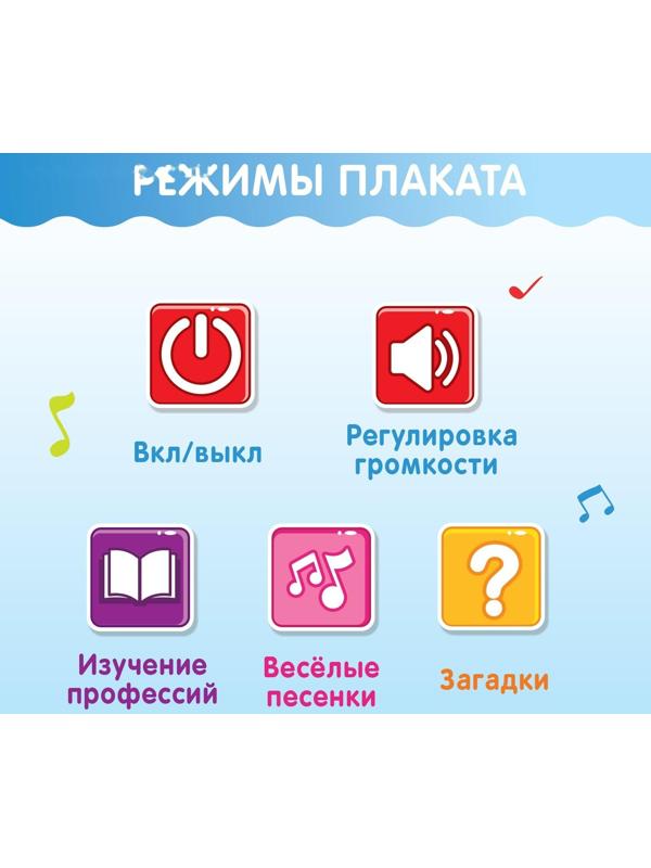 Говорящий плакат «Изучаем профессии»