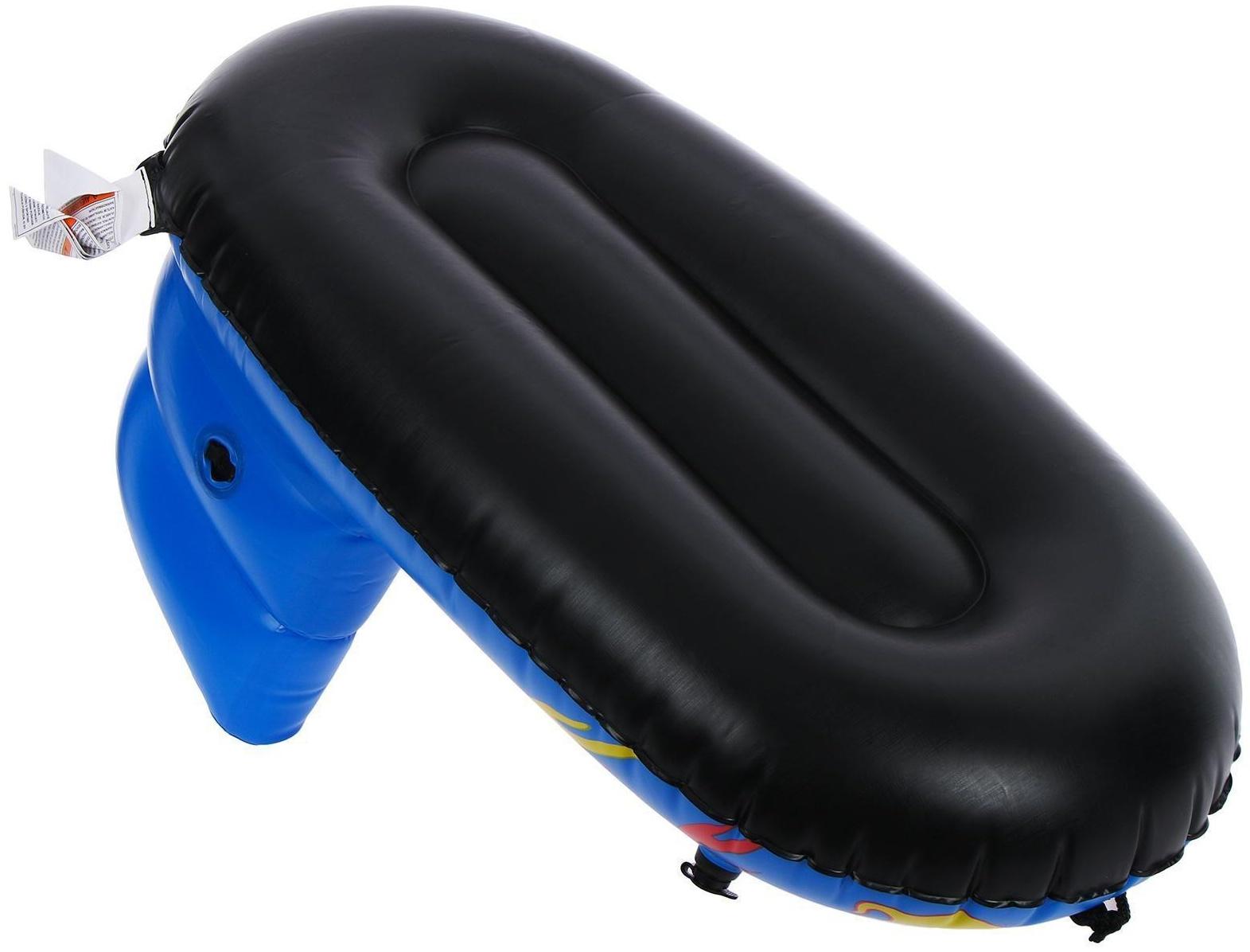 Тюбинг надувной бескамерный H2OGO! Snow, размер 84 х 46 см, ПВХ/ПВХ, со спинкой